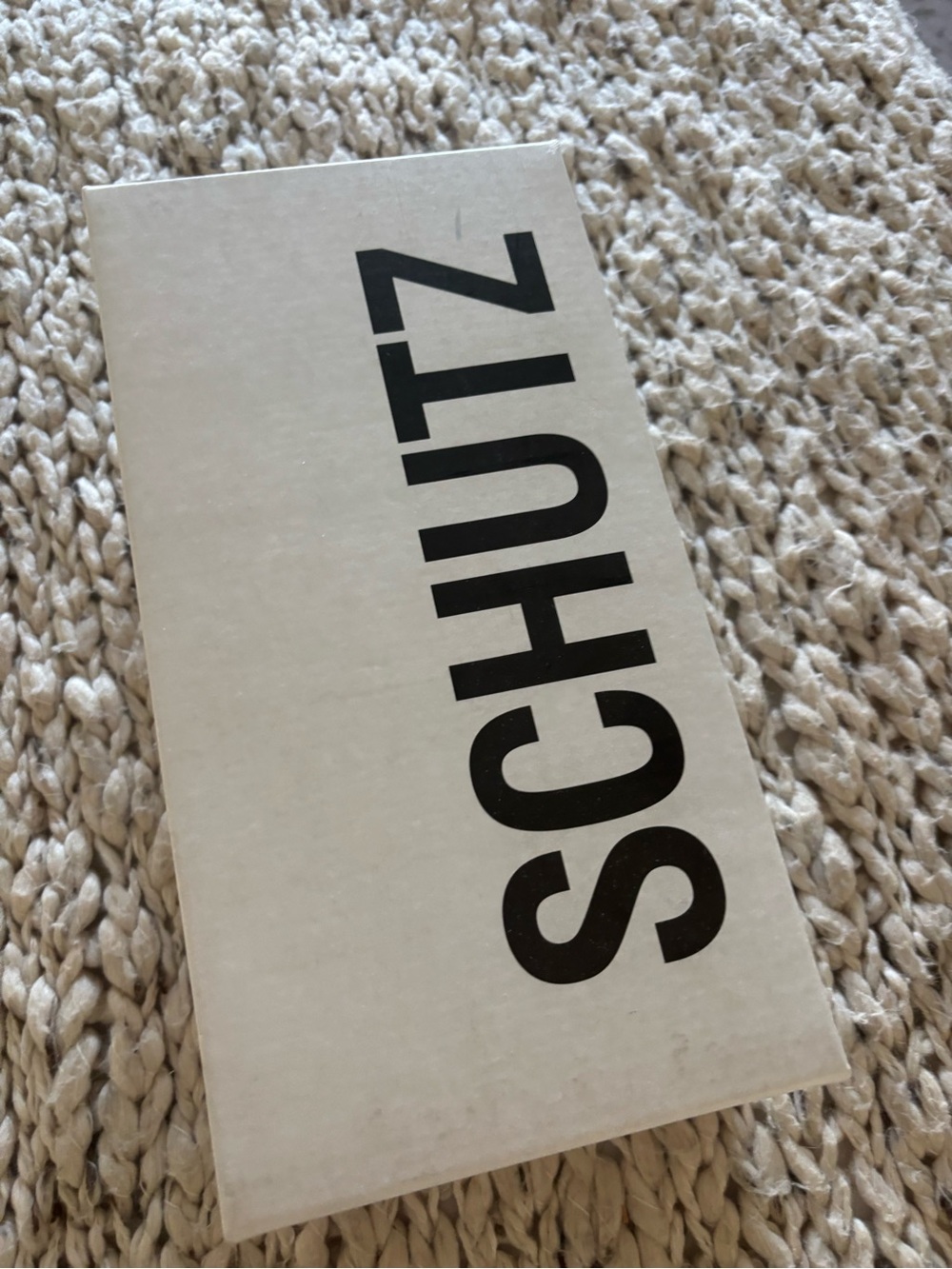 SCHUTZ Black and White Zebra-Print Heeled Pointed Toe Mule - Picture 7 of 8